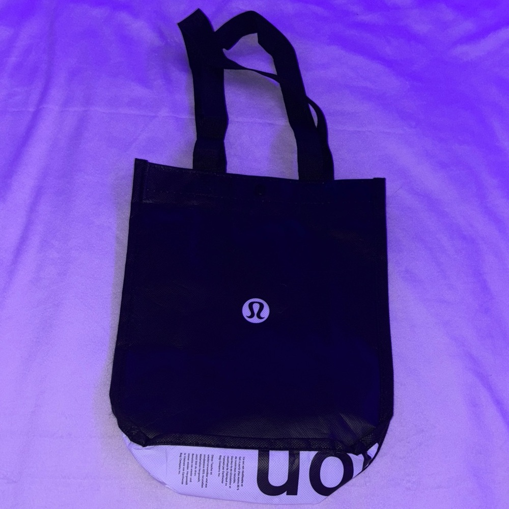 lululemon athletica Black and White Tote